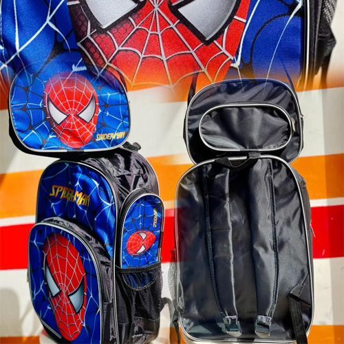 Sacs à dos scolaires Spiderman 3 pcs pour enfants du CI au CE1