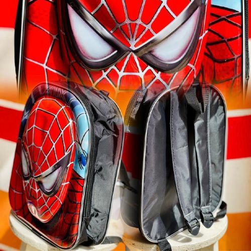 Sacs à dos scolaires Spideman pour enfants de la maternelle avec coque