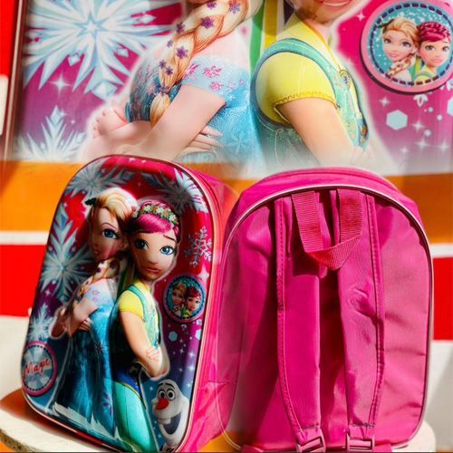 Sacs à dos scolaires Reines des Neiges pour enfants de la maternelle avec coque