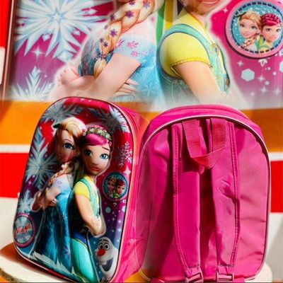 Sacs à dos scolaires Reines des Neiges pour enfants de la maternelle avec coque