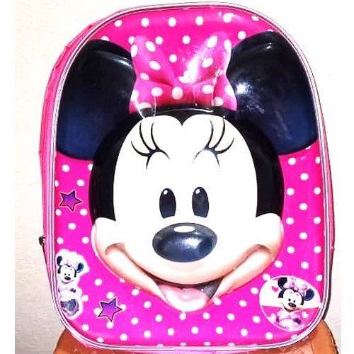 Sacs à dos scolaires Minnie Mouse pour enfants de la maternelle avec coque