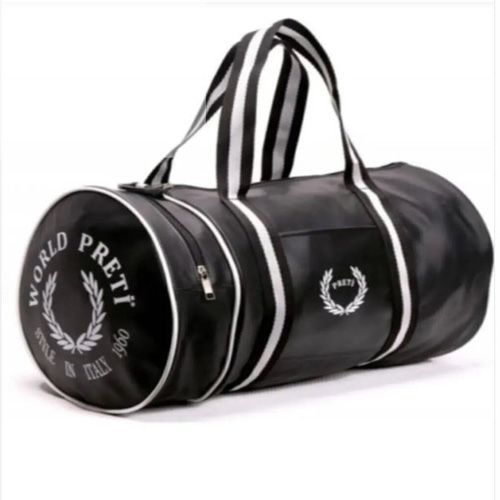 Sac de sport Trend Cylindre avec bandoulière noire Fitness