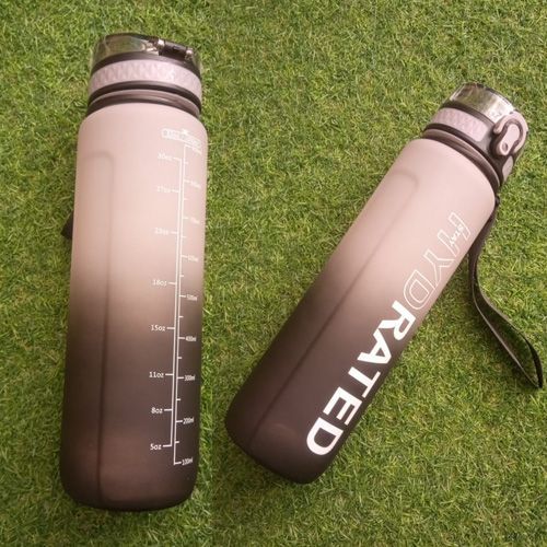 Bouteille d'eau Hydraded 900ml Coloris  Saumon Noir