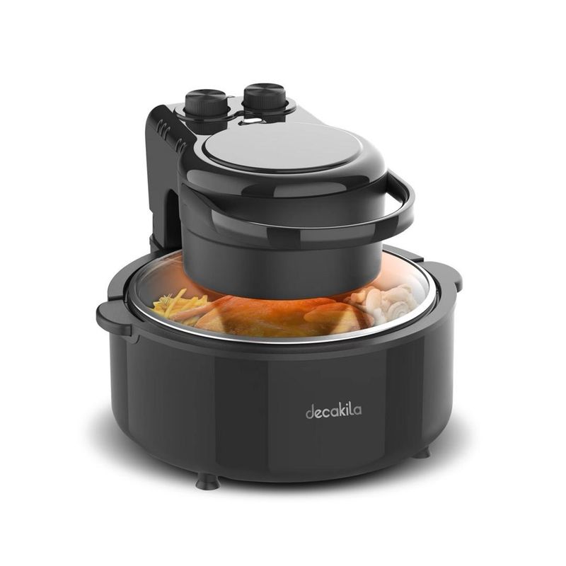 AIR FRYER DECAKILA A AIR DIGITALE PIECES 5LITRES NOIR KEEC045B