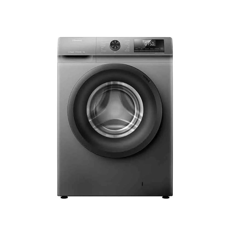 MACHINE A LAVER HISENSE 8KG INVERTER FRONT- LOAD GRIS WFQP8014EVMT