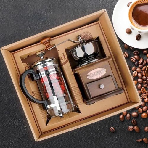 Moulin A Moudre Et A préparer du Café Style Francais En Bois Raffiné