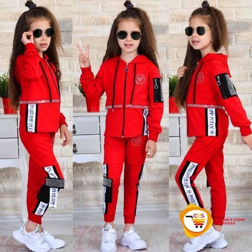 Ensemble Blouson Philip Plein Rouge et Blanc Ensemble Blouson Philip Plein Rouge et Blanc