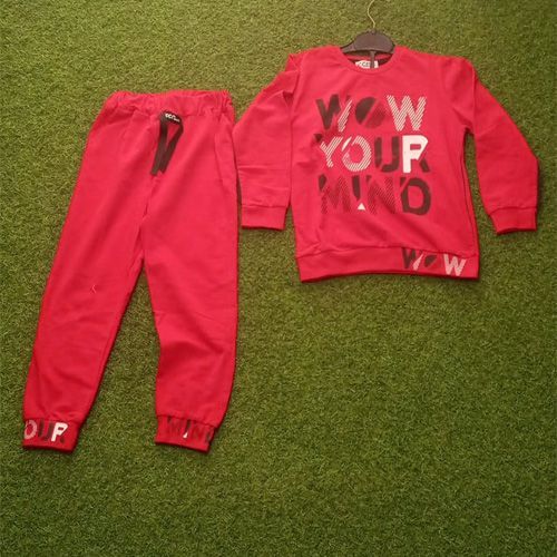 Ensemble Pull et Pantalon  Rouge
