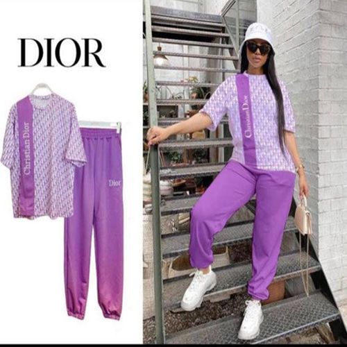 Ensemble de sport Dior Mauve Ensemble de sport Dior Mauve