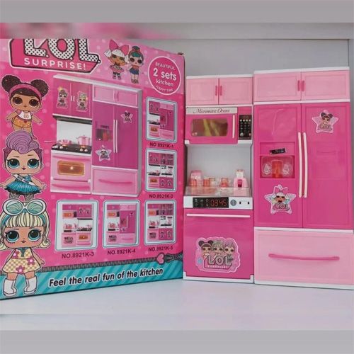 Cuisine LOL Surprise pour filles, 2 pièces
