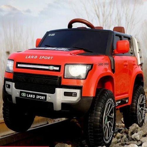 Belle Voiture électrique Range rover mini 4*4 Rouge pour Enfants, Garçons et Filles de 2 à 8 ans