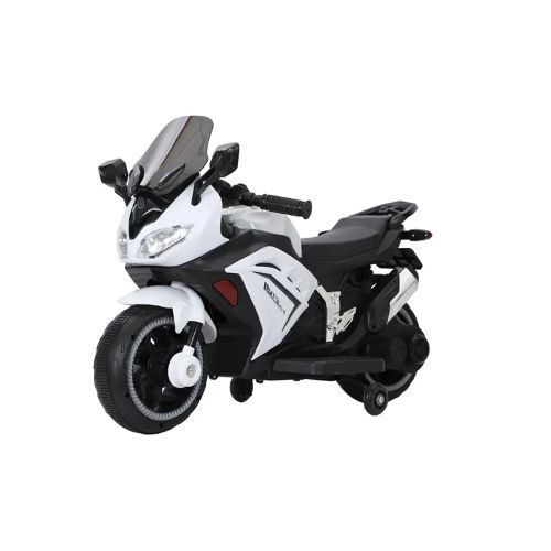 Moto Électrique Blanche pour Enfants de 3 à 8 Ans Jouet Électrique avec Chargeur de batterie Meilleurs Cadeaux d'anniversaire ou Noel pour les Enfants Moto Électrique Blanche pour Enfants de 3 à 8 Ans Jouet Électrique avec Chargeur de batterie Meilleurs Cadeaux d'anniversaire ou Noel pour les Enfants
