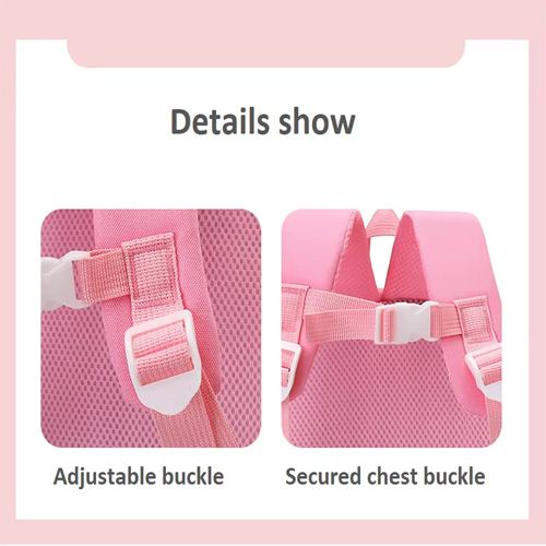 Sac à dos léger pour  filles, cartable pour garçons, cartable pour la maternelle et pour l'école maternelle Rose
