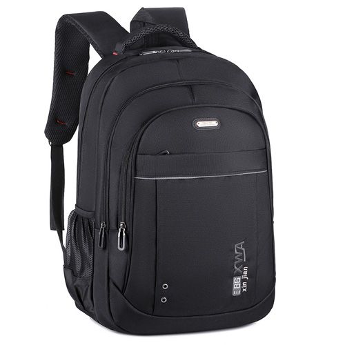Nouveau sac à dos de voyage grande capacité pour ordinateur portable, décontracté, pour affaires et loisirs, pour femmes et hommes Noir Gris