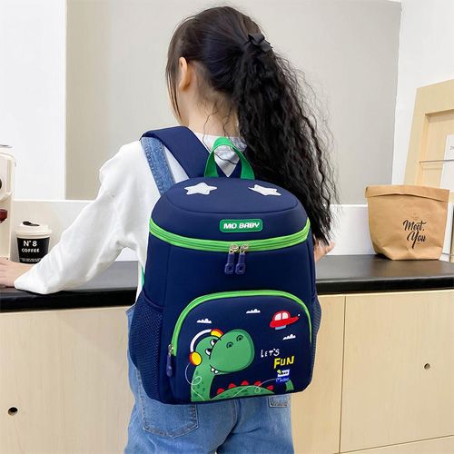 Sac à dos léger pour  filles, cartable pour garçons, cartable pour la maternelle et pour l'école maternelle Bleu de nuit