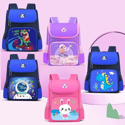 Nouveaux sacs à dos élégants pour élève, grande taille, jolis sacs d'école, sacs à livres légers Rose