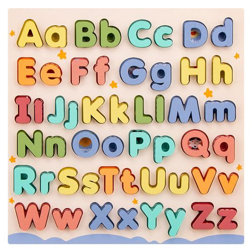 Puzzle Montessori Bus scolaire en bois, planche de pêche, lettres de l'alphabet et chiffres, jouet de tri de formes mathématiques pour enfants
