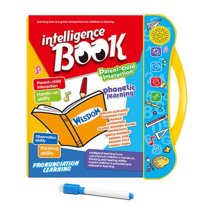 Livre électronique rechargeable pour enfants, lecture sonore, français et anglais, machine d'apprentissage intelligente. Mon livre électronique pour enfants