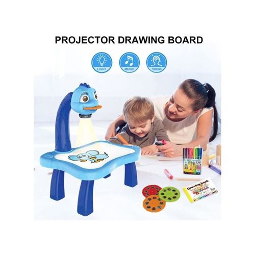 Tableau de peinture pour enfants, projecteur LED, table d'apprentissage du dessin artistique, jouets éducatifs