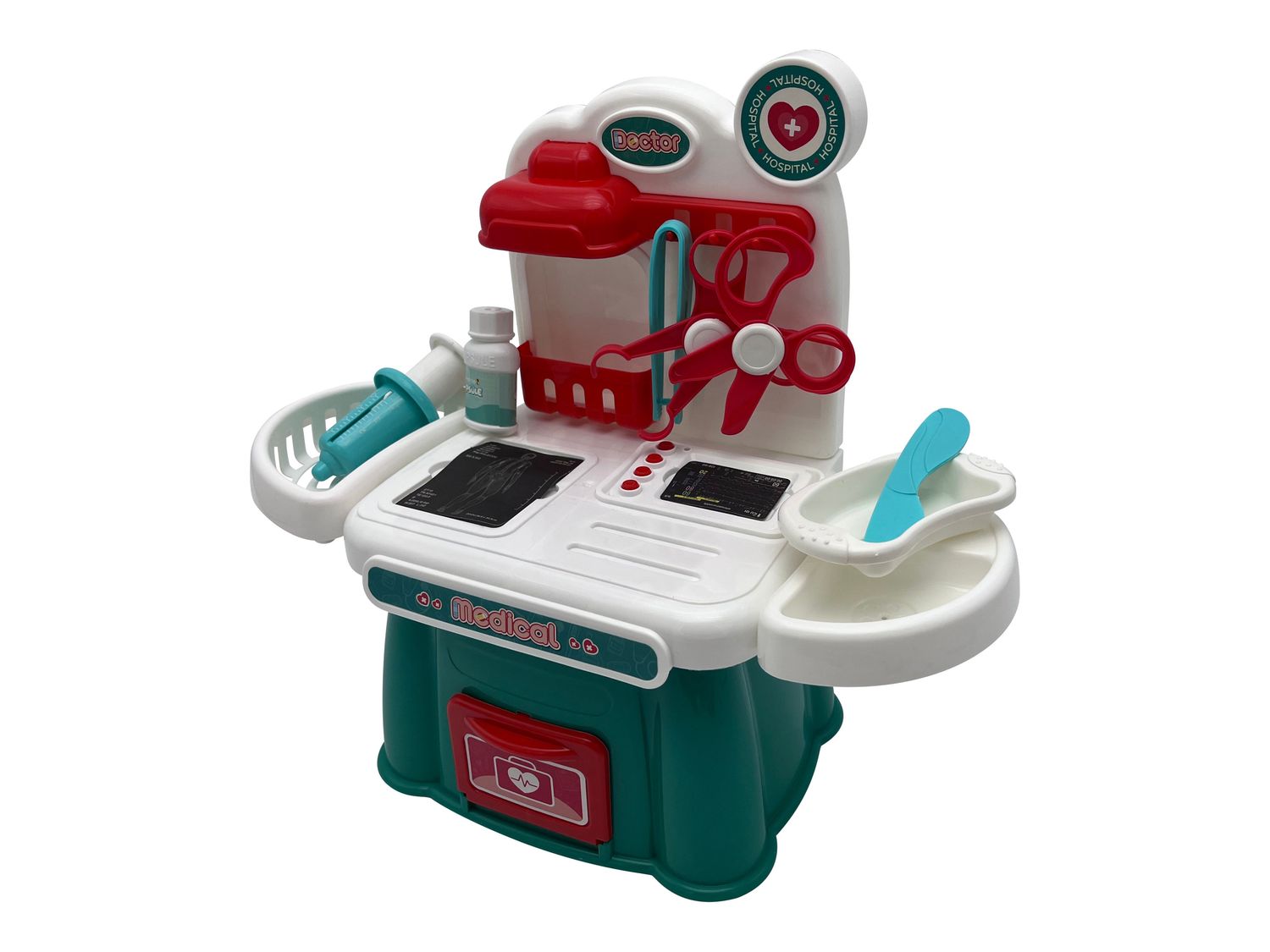 Coffret de jeu Doctor Medical Toys 20 pièces Valise 3 en 1 Coffret de jeu Doctor Medical Toys 20 pièces Valise 3 en 1