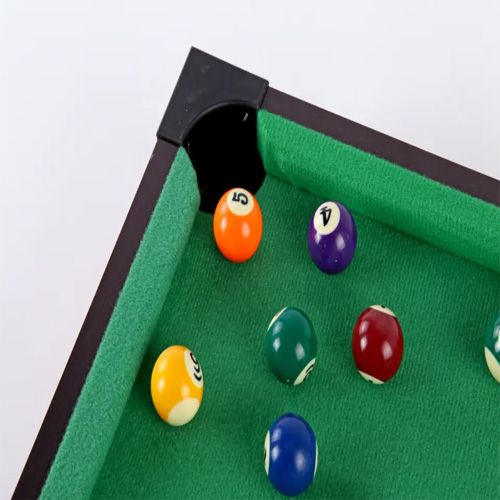 Mini Table de billard en bois pour enfants et adultes, jeu familial, 69, 37 et 17 cm