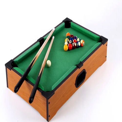 Mini Table de billard en bois pour enfants et adultes,  jeu familial, 69, 37 et 17 cm