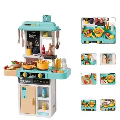 Ensemble de cuisine domestique avec son léger, poêle à pulvérisation d'eau et de brouillard de vapeur