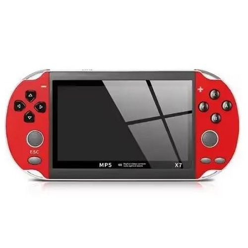 Console de jeux vidéo portable X7 PLUS avec mémoire intégrée de 8 Go et écran de 4,3 pouces et 5,1 pouces