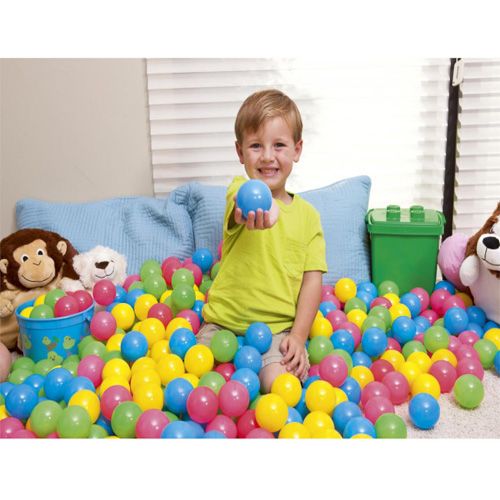 Kit de 250 balles bestway sans BPA en plastique résistant à l'écrasement