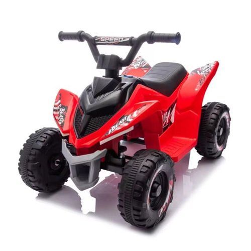 Quad Moto Électrique Rouge pour Enfants de 3 à 10 Ans Jouet Électrique avec Chargeur de batterie Meilleurs Cadeaux d'anniversaire ou Noel pour les Enfants