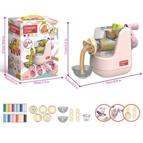 Machine a gateau Cup Cake Plasticine avec accessoires Argile pâte à modeler enfants jouets Slime coloré boue créative enfants fabricant de pâtes
