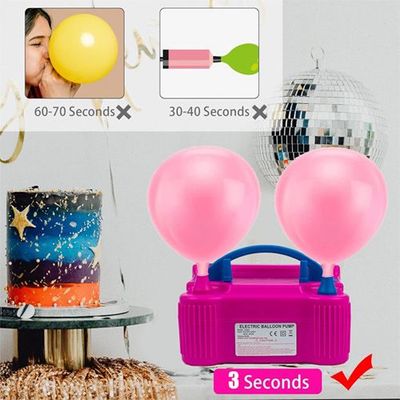 Pompe électrique à ballons Coriver, pompe à ballons électrique de 600 W avec double buse, gonfleur de ballons portable à hélium pour décoration de fête d’anniversaire… Pompe électrique à ballons Coriver, pompe à ballons électrique de 600 W avec double buse, gonfleur de ballons portable à hélium pour décoration de fête d’anniversaire…