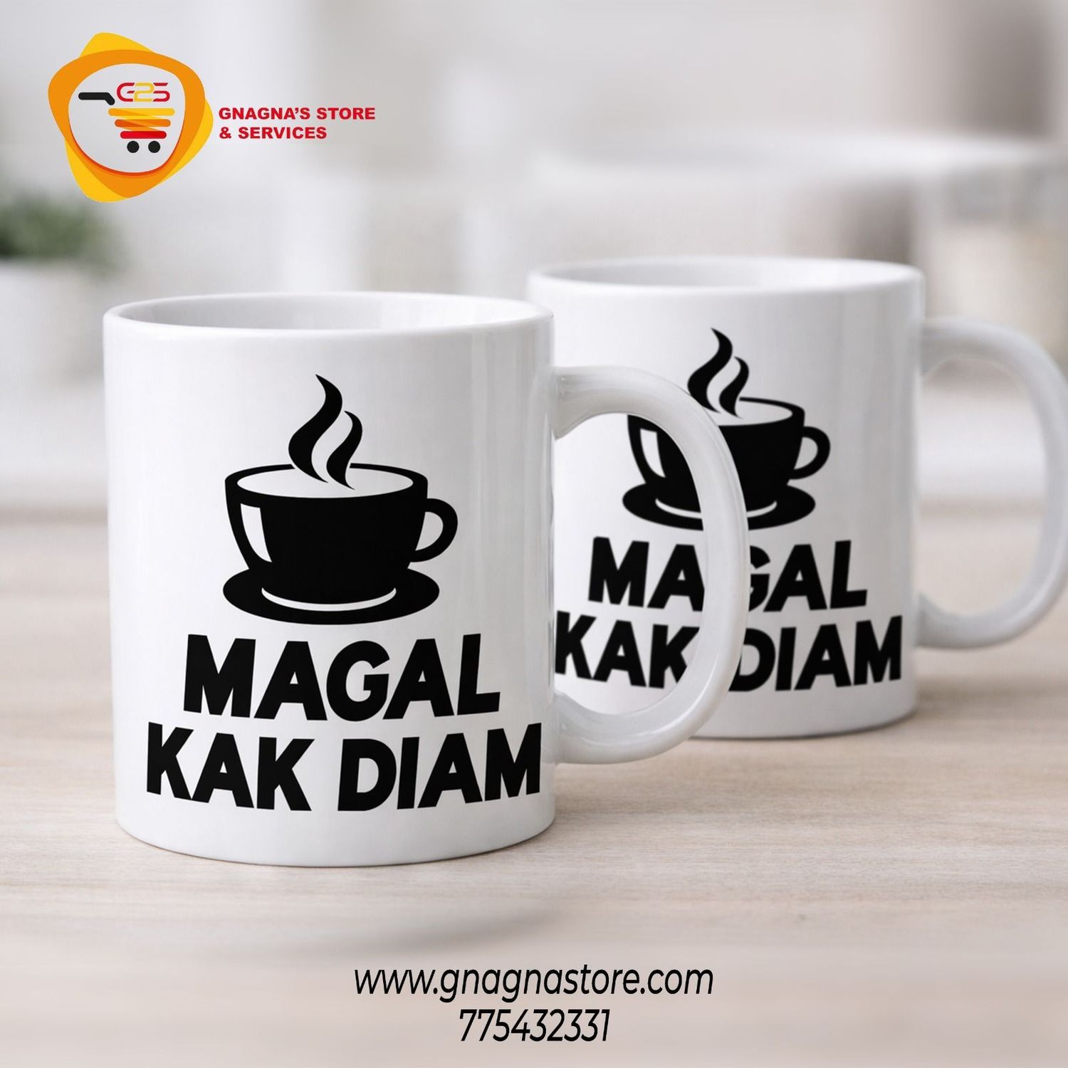Lot de 6 Tasses de thé ou café personnalisées– Élégance et Convivialité pour Votre Table Lot de 6 Tasses de thé ou café personnalisées– Élégance et Convivialité pour Votre Table