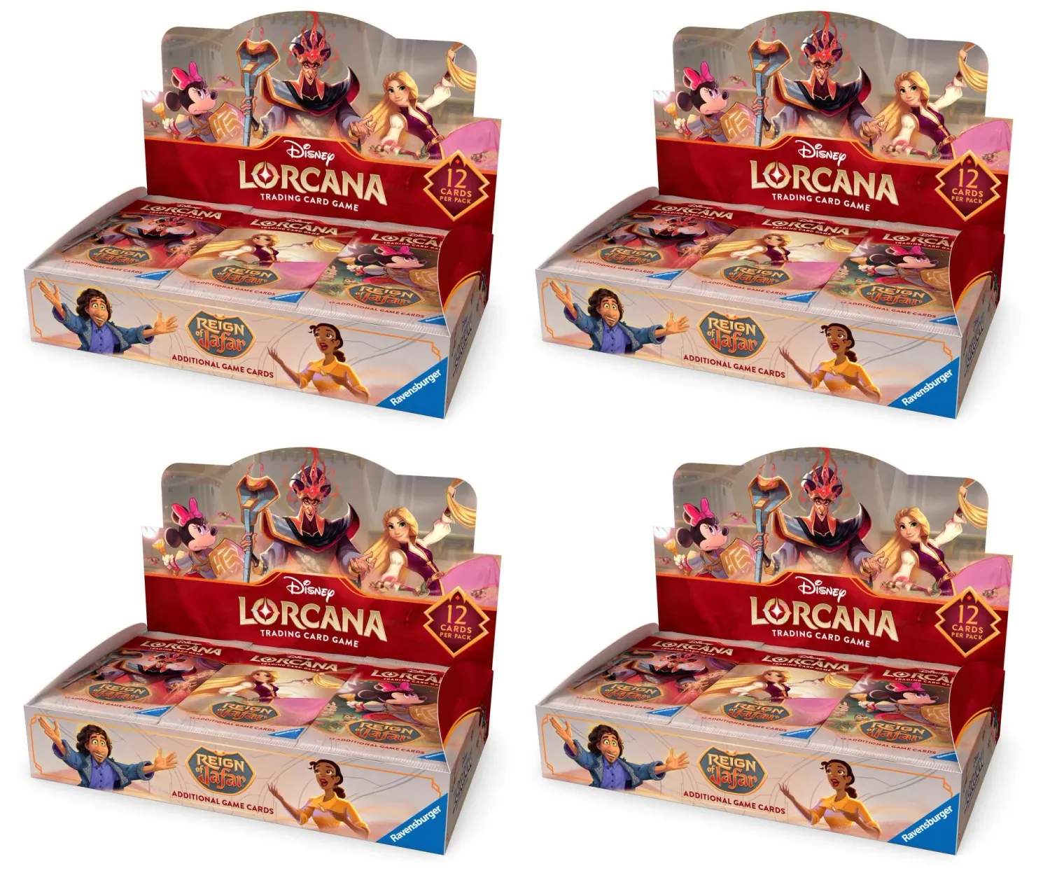Disney Lorcana - Reign of Jafar - Sealed case (4x boosterbox)