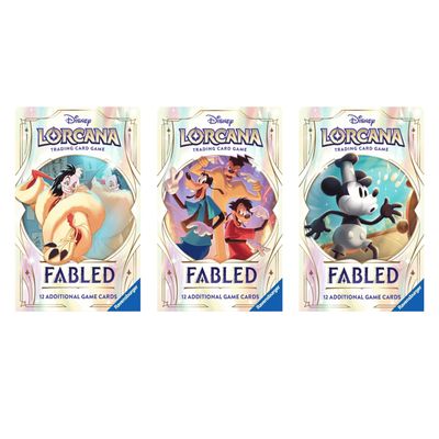 Disney Lorcana – Fabled – Booster Sleeved