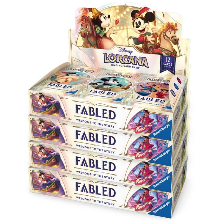 Disney Lorcana – Fabled – Boosterbox Sealed Case