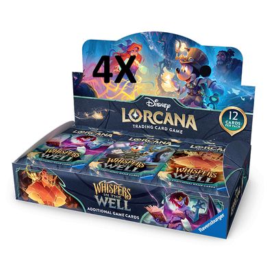 Disney Lorcana - Whispers in the Well - Case (4x Booster box)