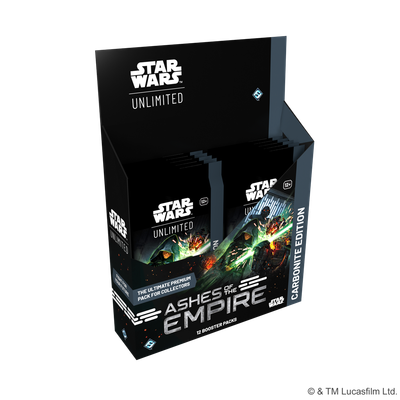 Star Wars Unlimited - Ashes of The Empire - Carbonite Booster Display