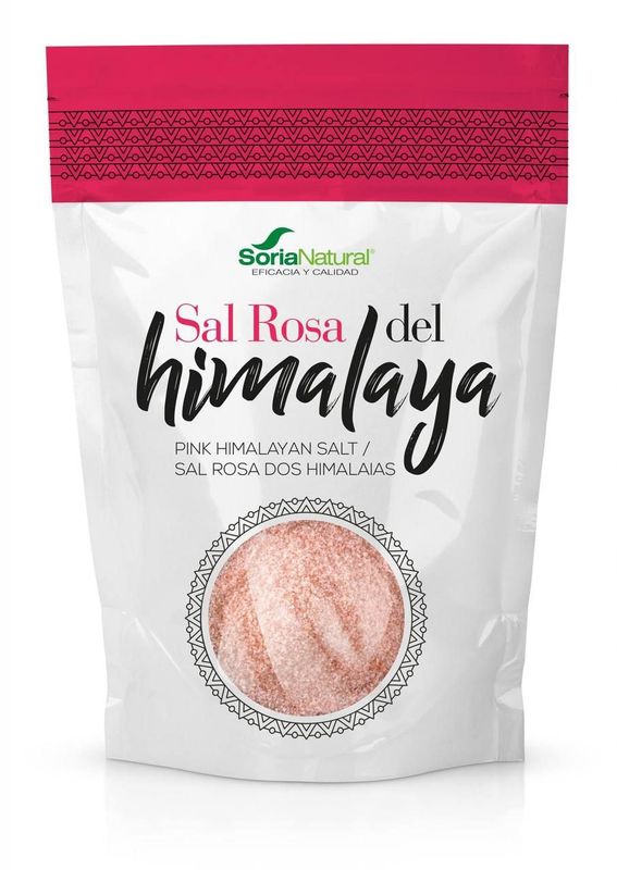 Sal rosa del Himalaya  1 kg SORIA NATURAL