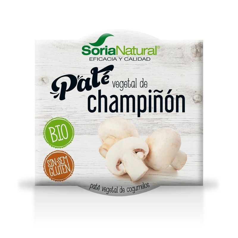 ​Paté vegetal de champiñón SORIA NATURAL