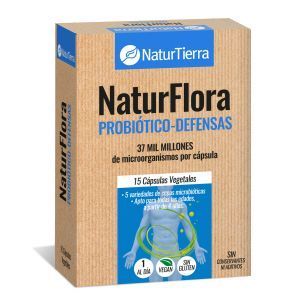 NaturFlora NATURTIERRA 15 cápsulas