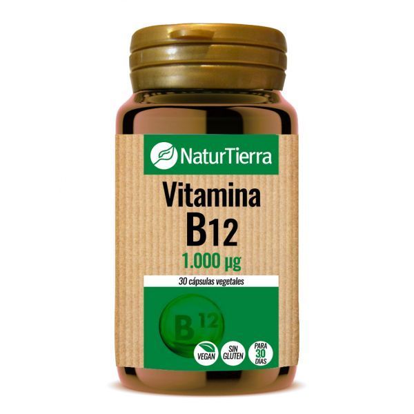 Vitamina B12 NATURTIERRA 30 cápsulas