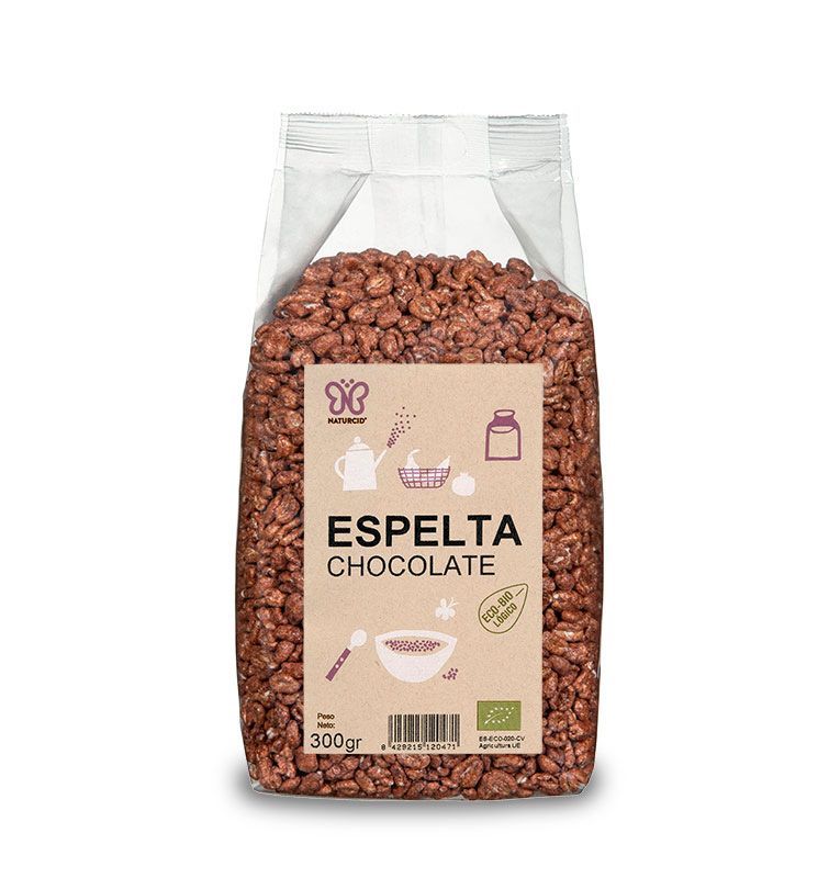 Espelta cono chocolate puro ECO NATURCID