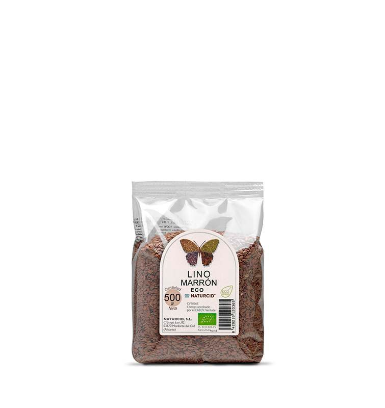 Semillas de lino marrón ECO NATURCID