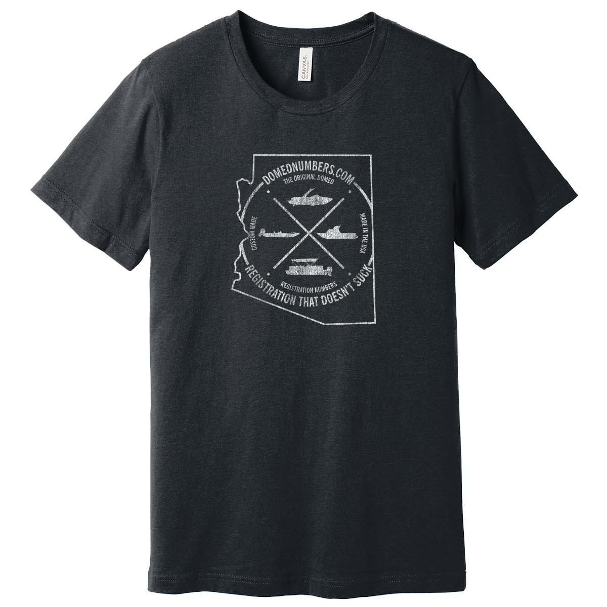 Domed Numbers 102 Arizona Unisex Tee
