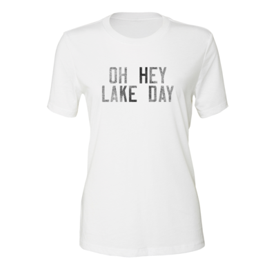 Oh Hey Lake Day Women's Relaxed Fit Tee