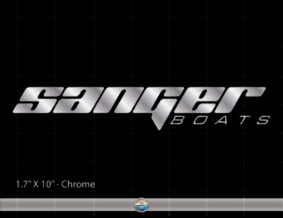 Sanger Domed Window Decal