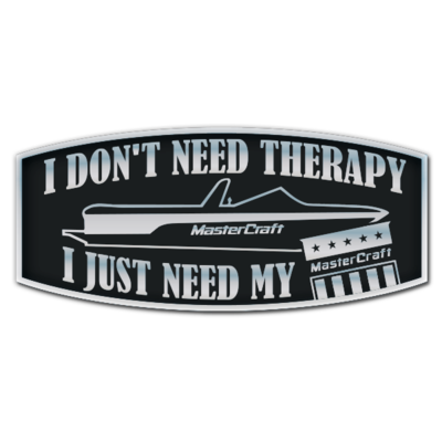 MasterCraft Therapy Domed Decal