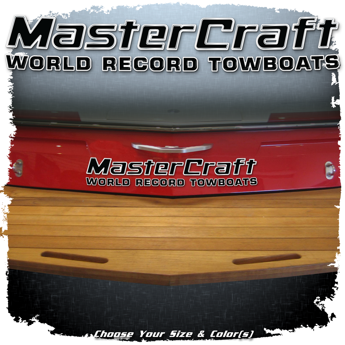 MasterCraft World Record Towboats Transom Decal