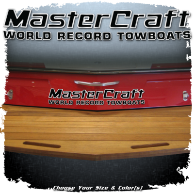 MasterCraft World Record Towboats Transom Decal